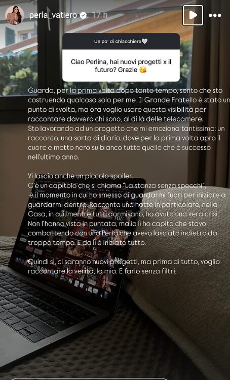 Galleria foto 'Grande Fratello, Perla Vatiero lo annuncia sui social: i fan in delirio!' - foto 2