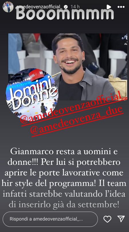 Galleria foto 'Uomini e Donne, colpo di scena: “Gianmarco Steri resta nel programma”' - foto 3