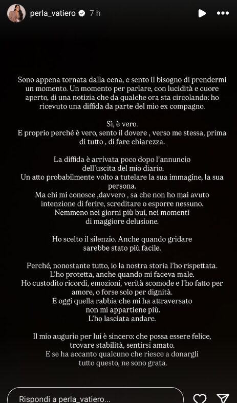 Galleria foto 'Grande Fratello, Mirko Brunetti ha diffidato Perla Vatiero: la reazione di lei sui social!' - foto 2